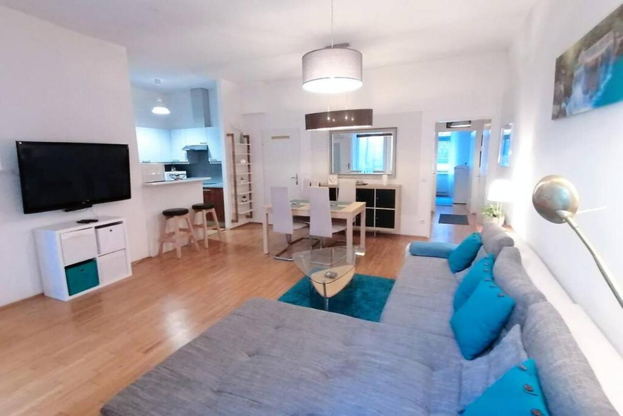 Nd Exquisites Wundervolles Ruhiges Terrassenapartment Mit Garage Vídeň Exteriér fotografie